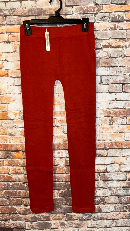 Women’s size medium- Lathe leggings fits like a 4-6 with stretch