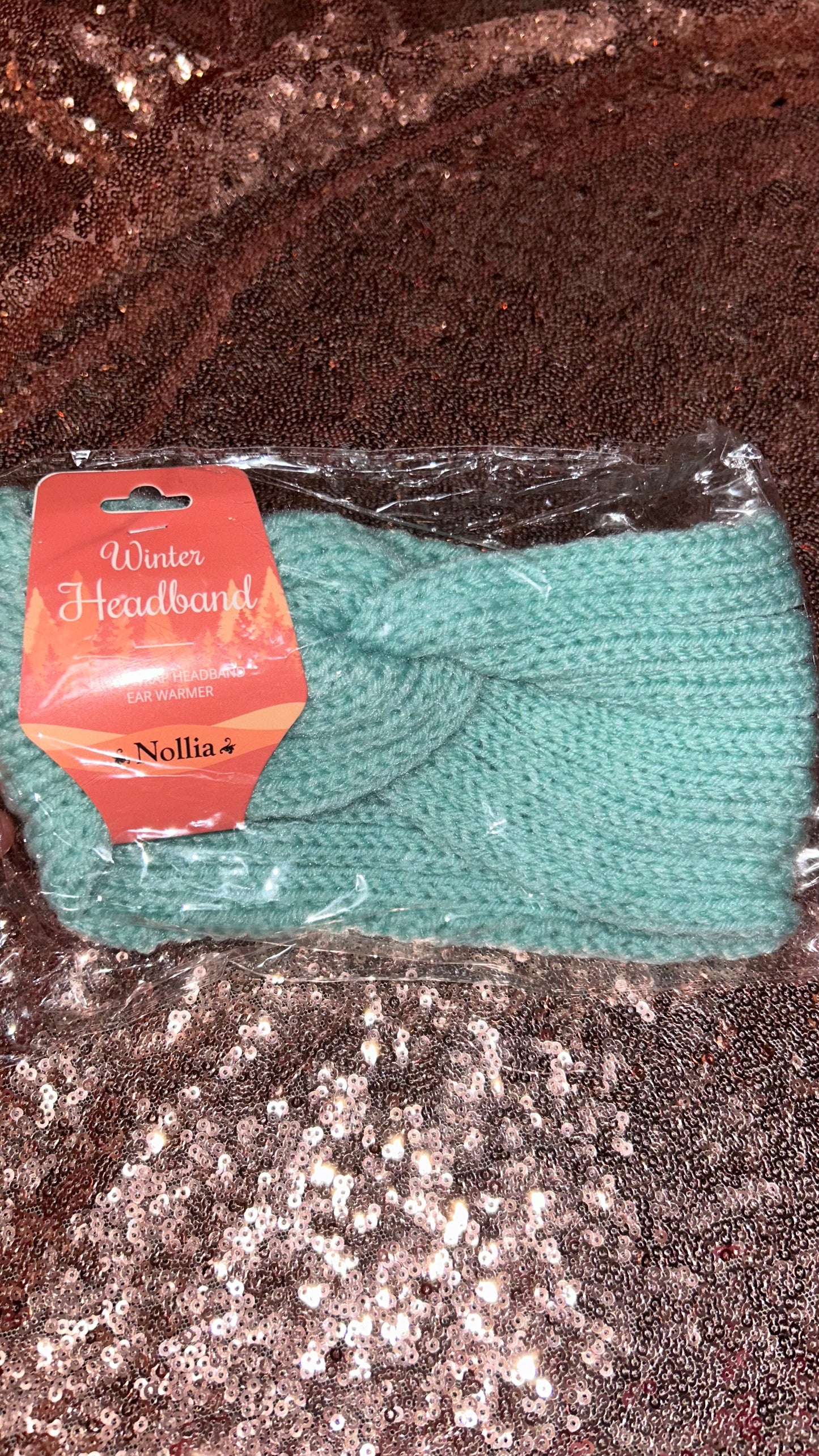 Womens Warm comfortable Headband with stretch