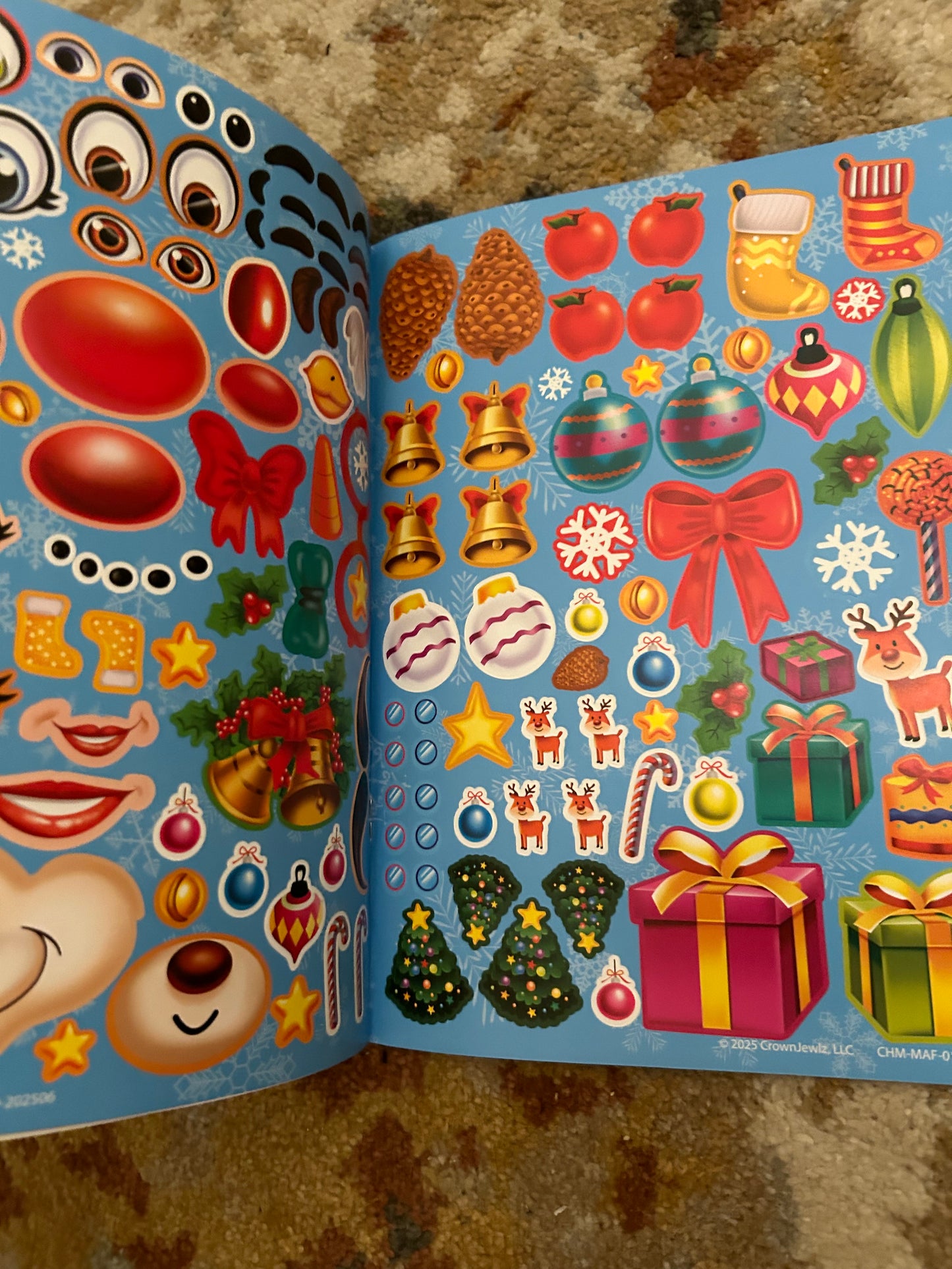 Christmas Sticker  Book