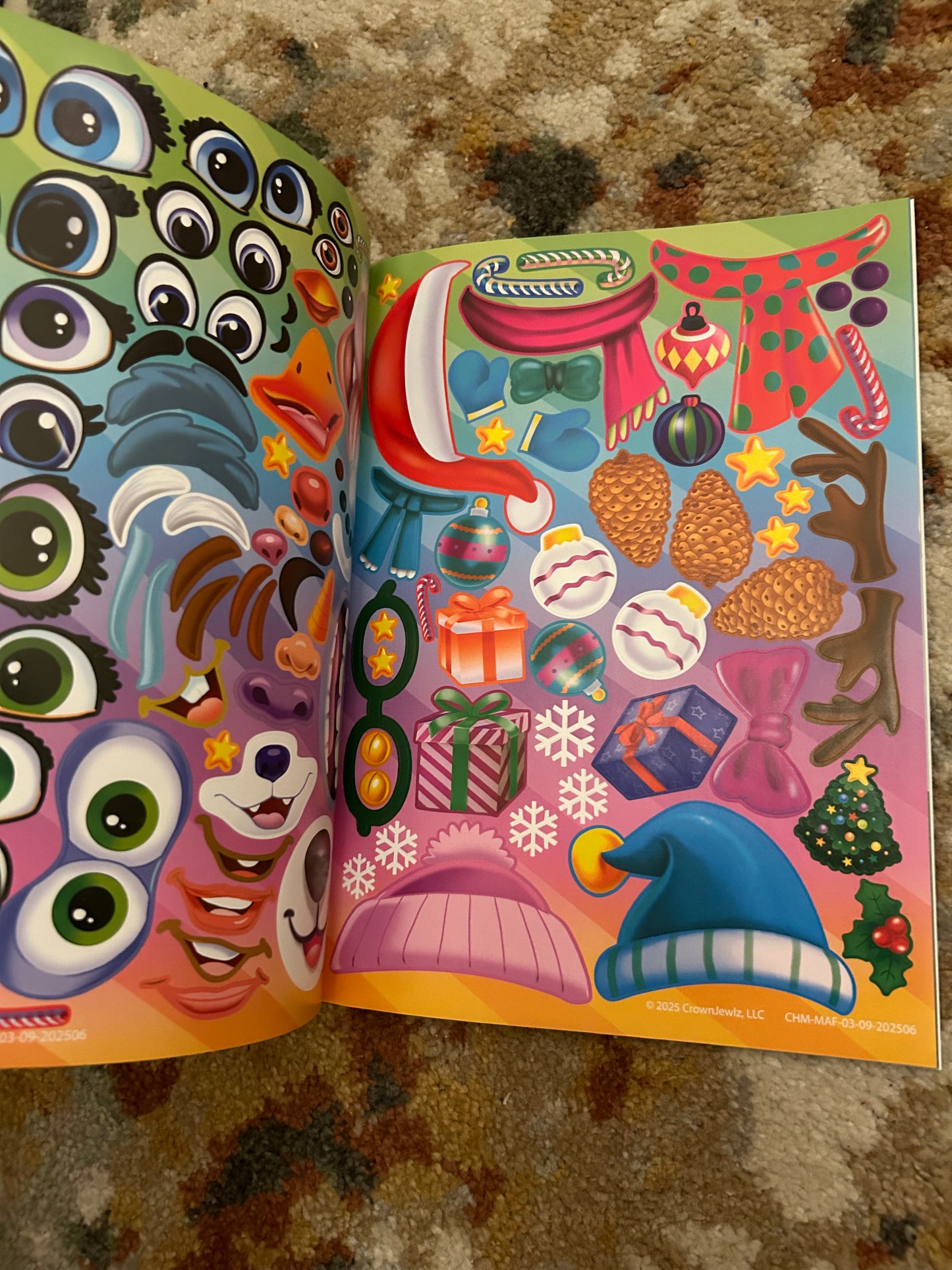 Christmas Sticker  Book