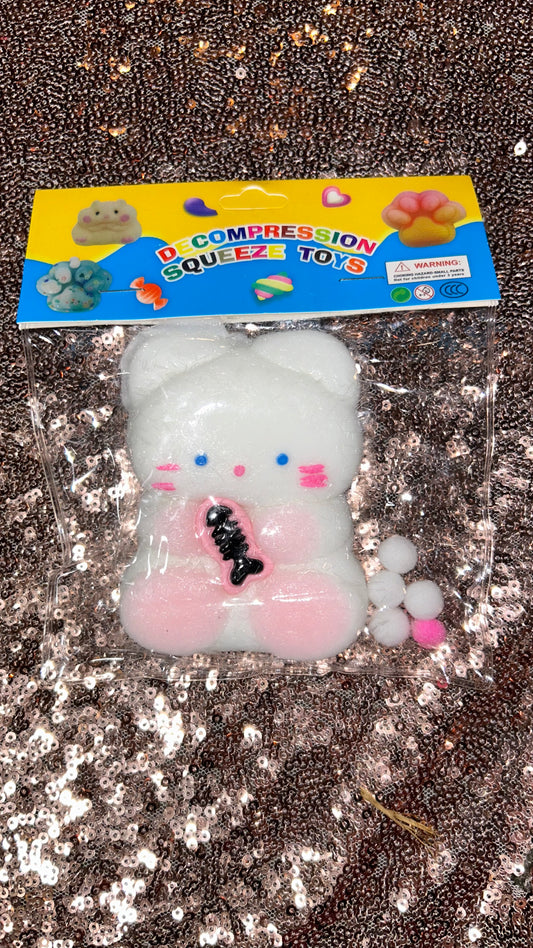 Cat Squishy has fur on it too