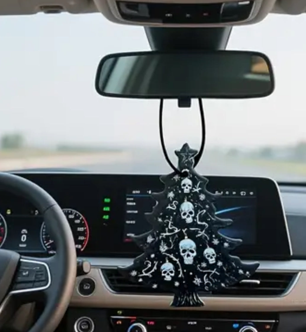 Black Ice Skull Fresher Tree Smaller then in pic