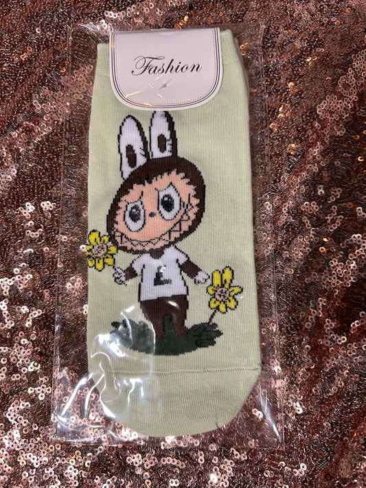 Youth-Adult Labubu Socks onesize fits most