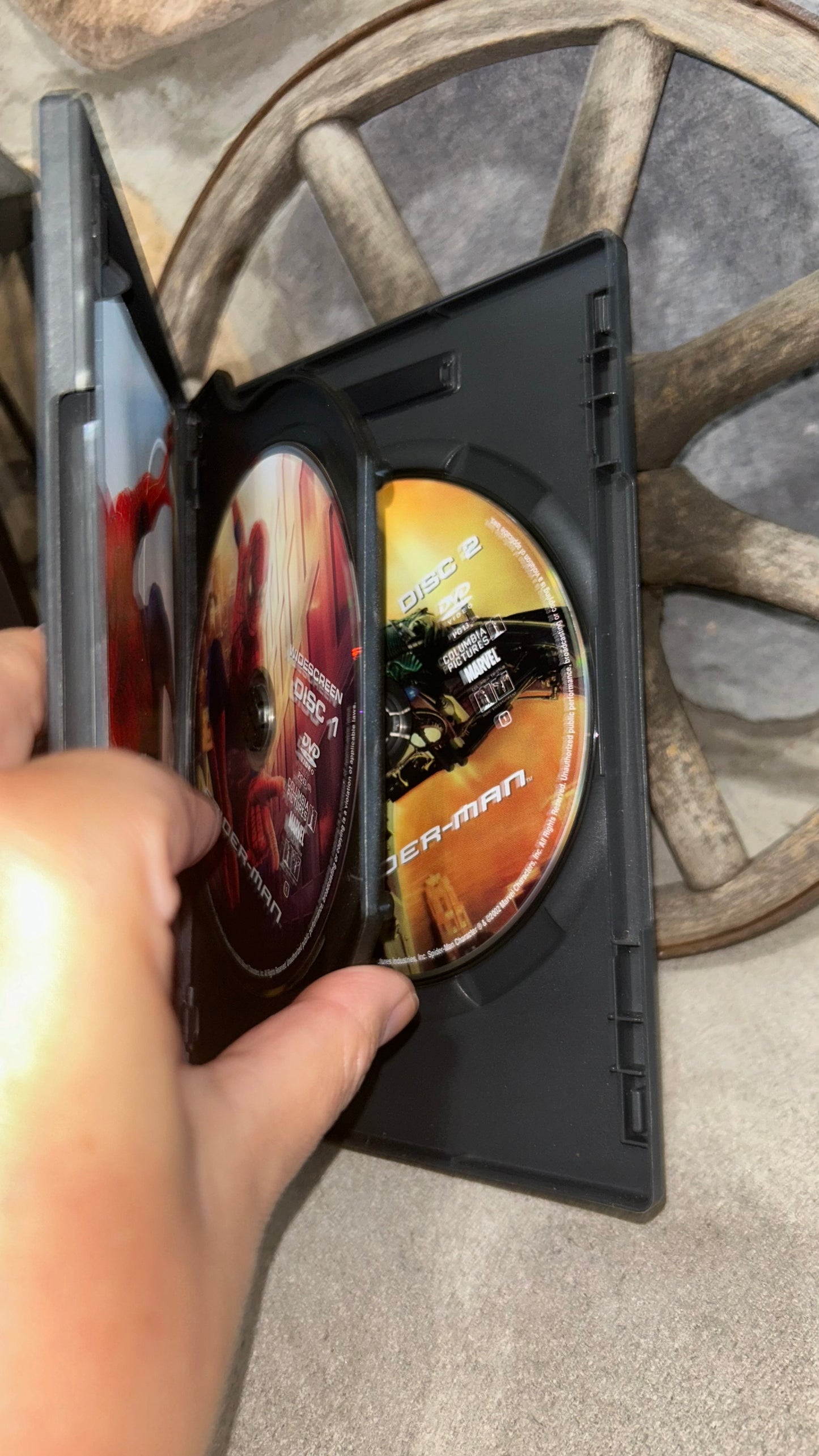 Spider-Man 2 disc DVD