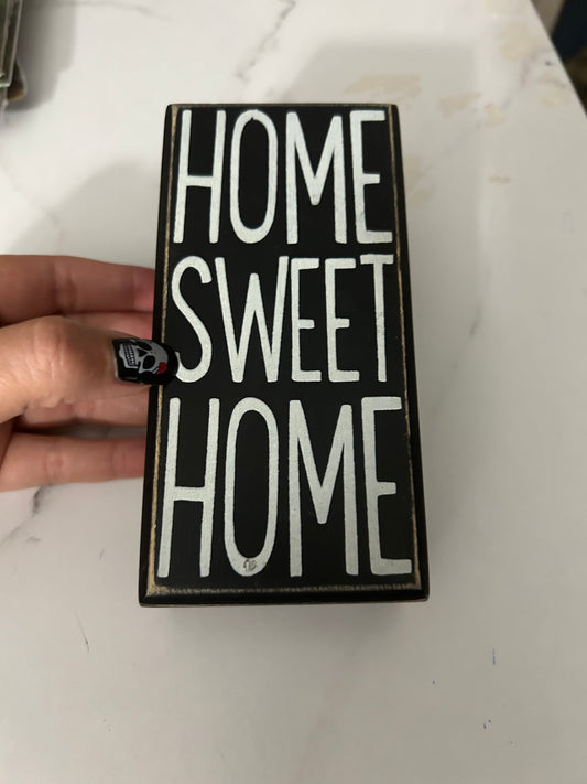 Wood decor sign