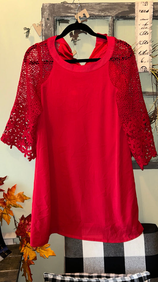 Women’s dress size Medium fits like a 3/4 with some stretch