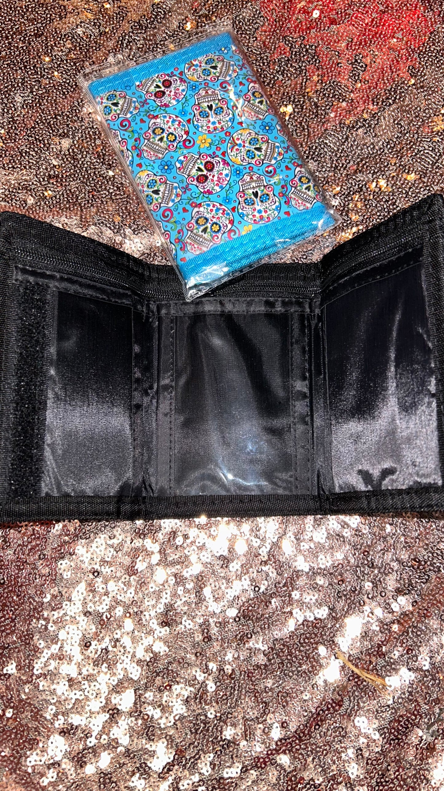 New foldable Skull Wallets