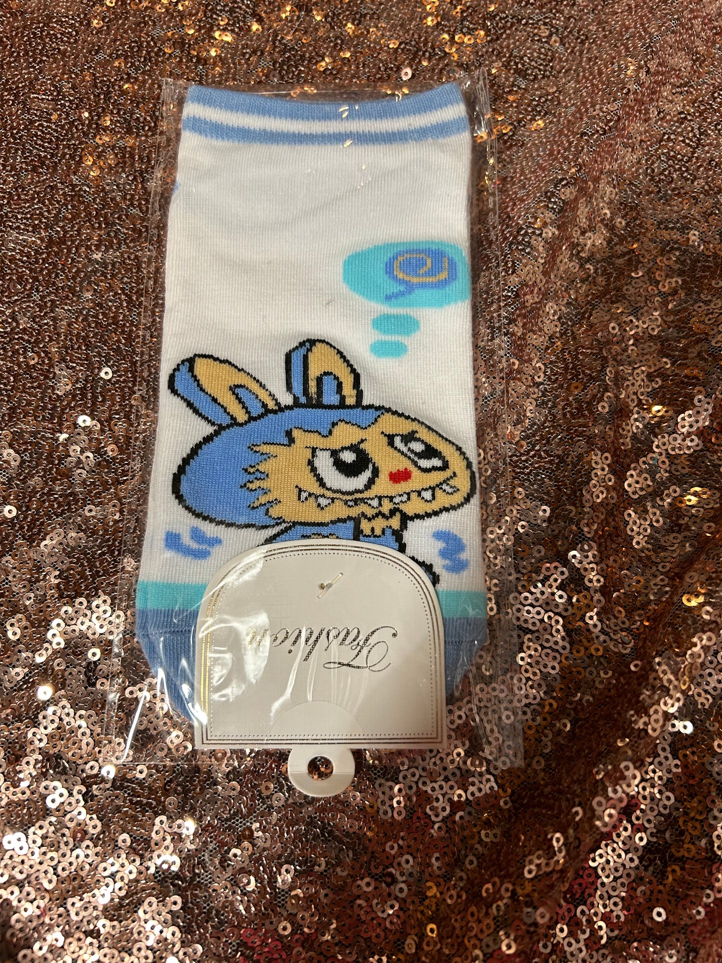 Youth-Adult Labubu Socks onesize fits most