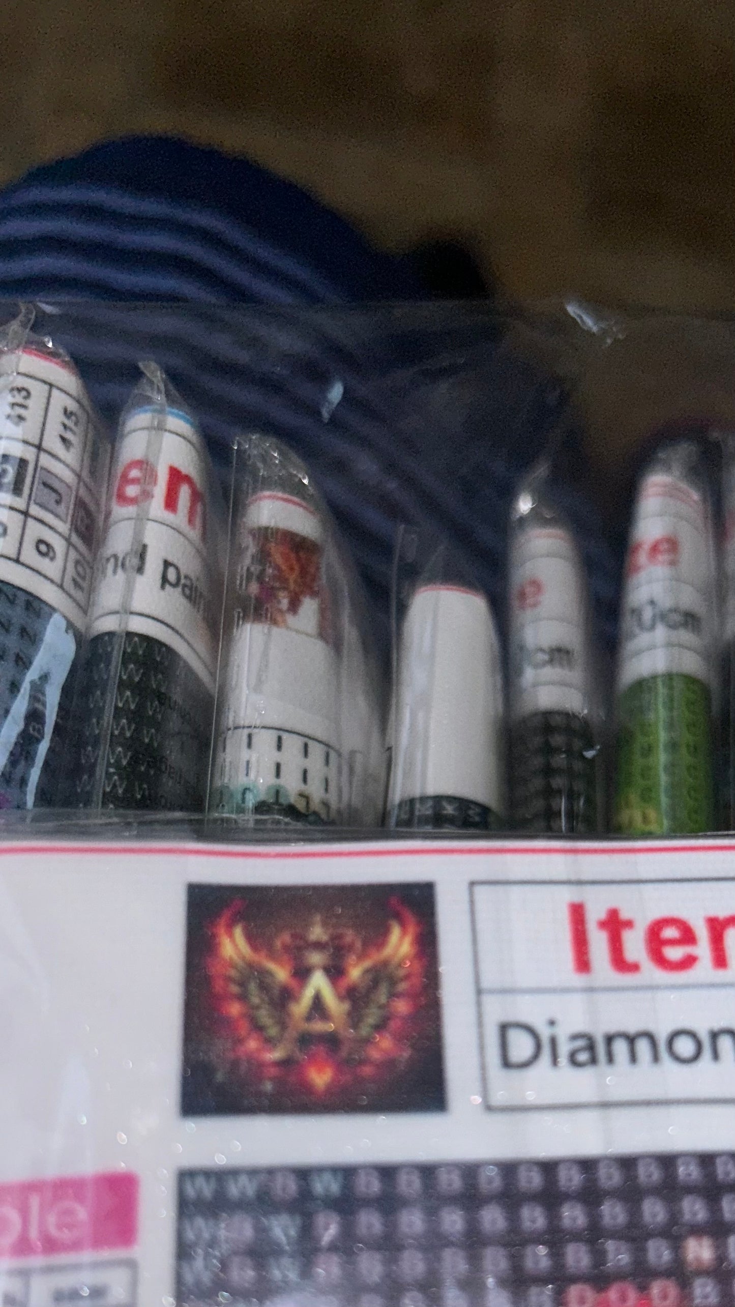 New in package Diamond Art kits 7.87x7.87 Letter A