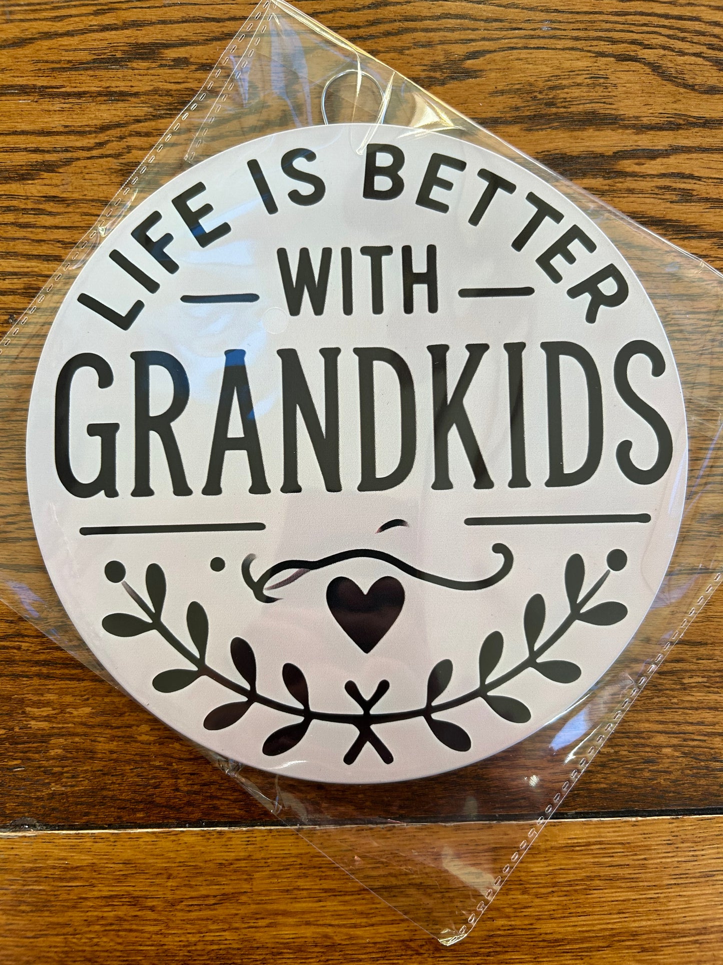 Metal Tin Decor Sign 8x12