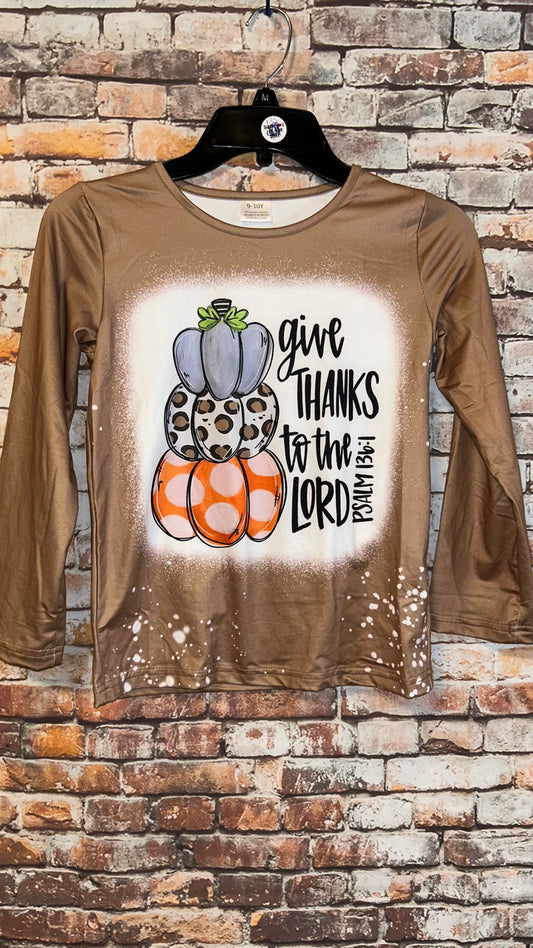 Youth girls size 9/10 top with stretch