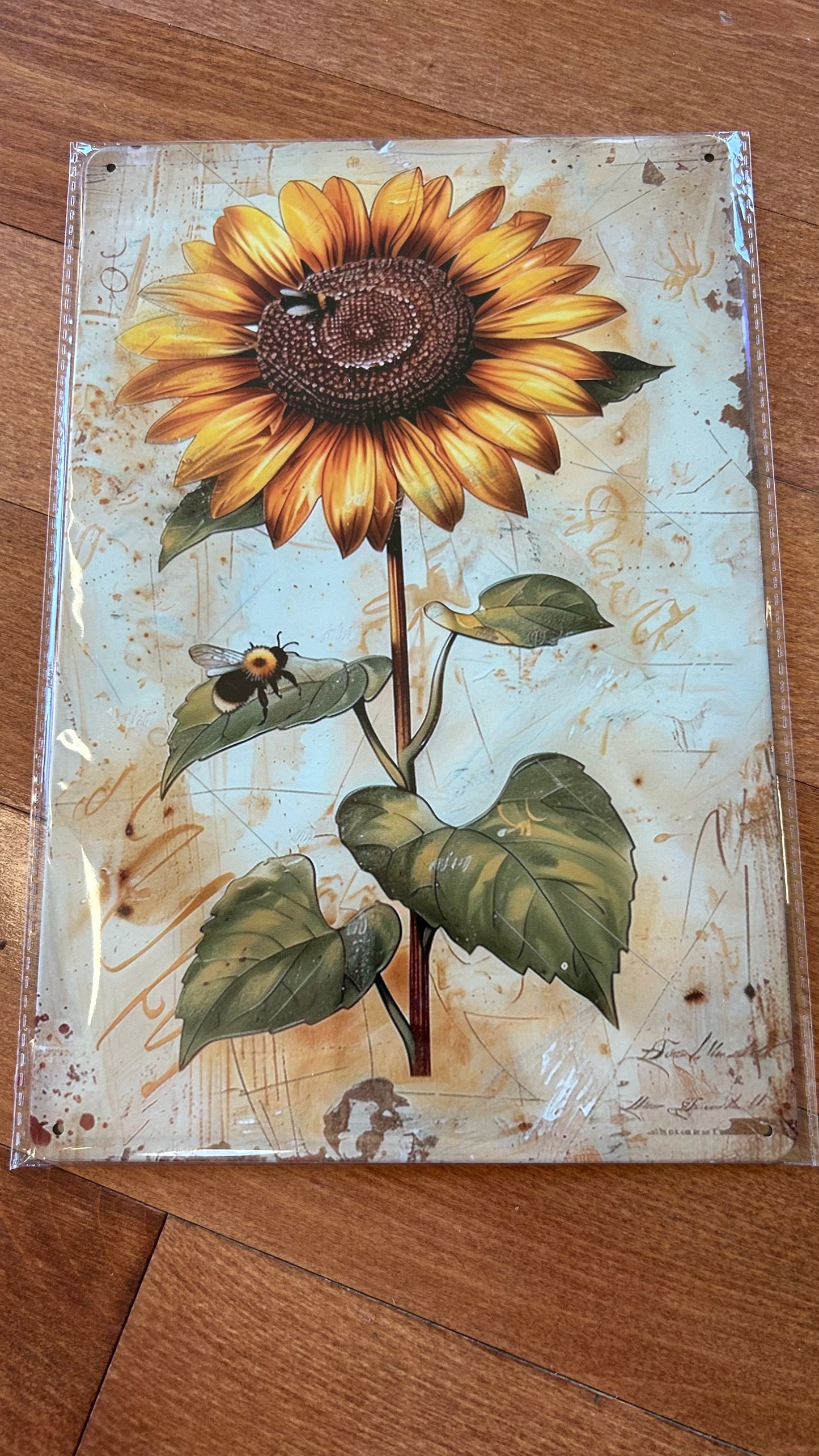 Metal Tin Decor Sign 8x12