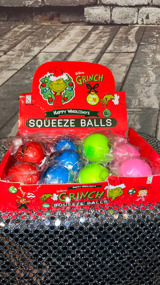Grinch Squeeze Ball Blue Color