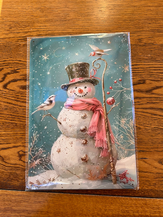 Metal Decor Sign 8x12