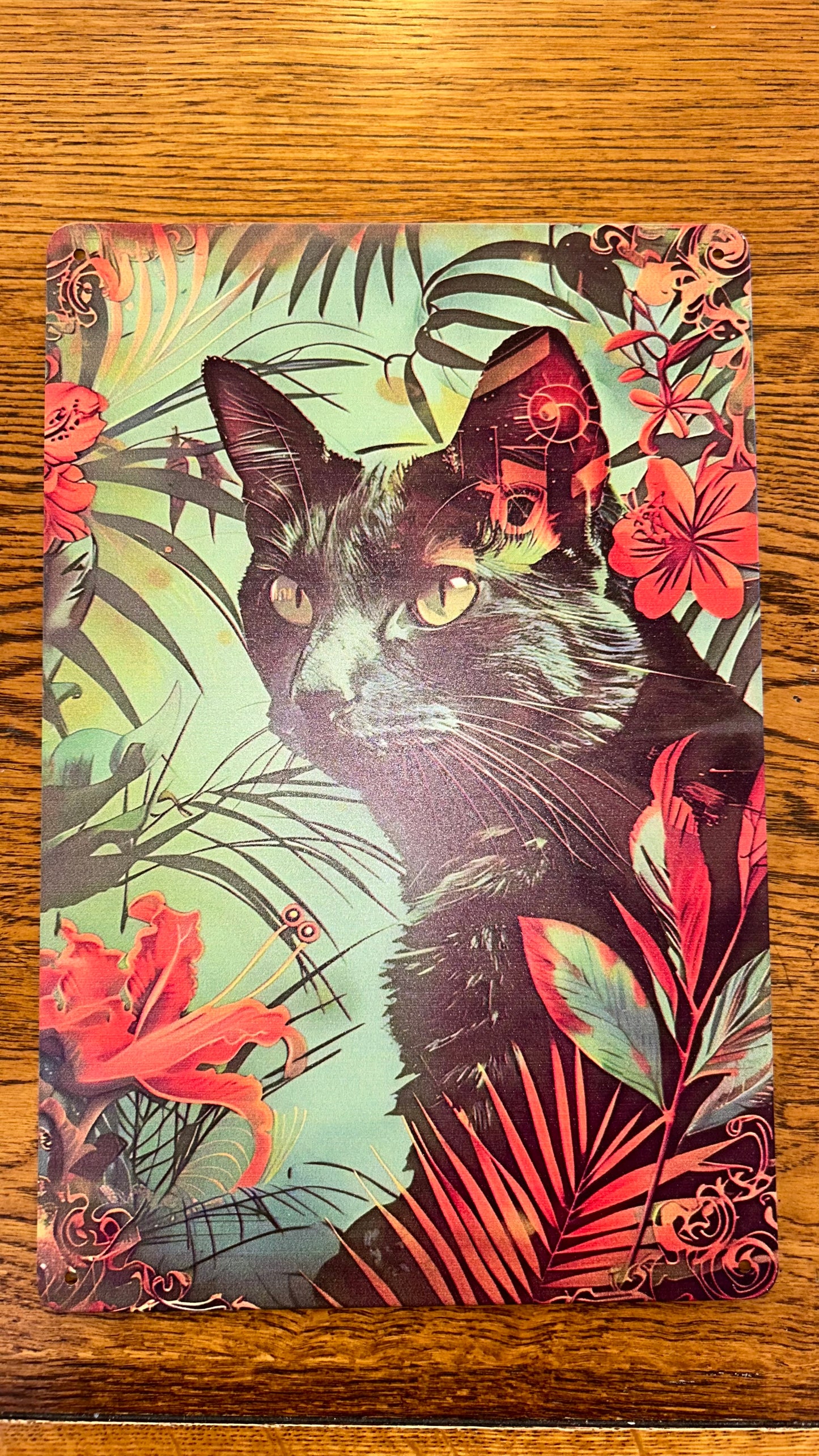 Metal Tin Decor Sign 8x12