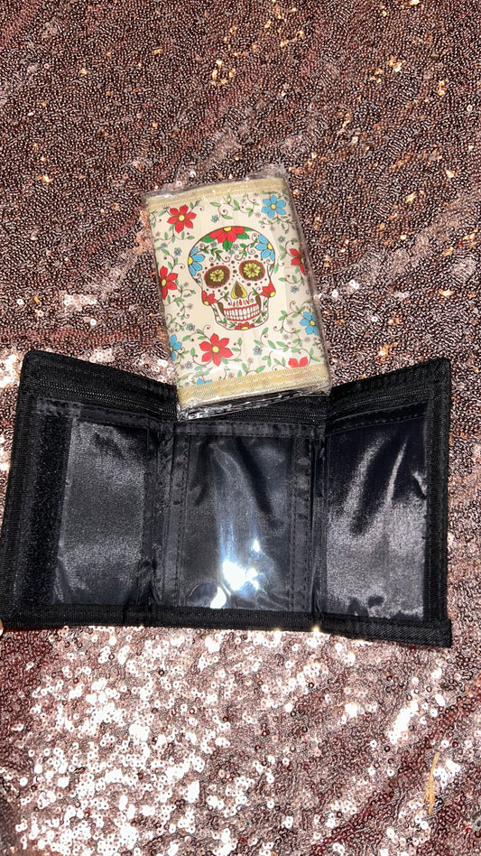 New foldable Skull Wallets