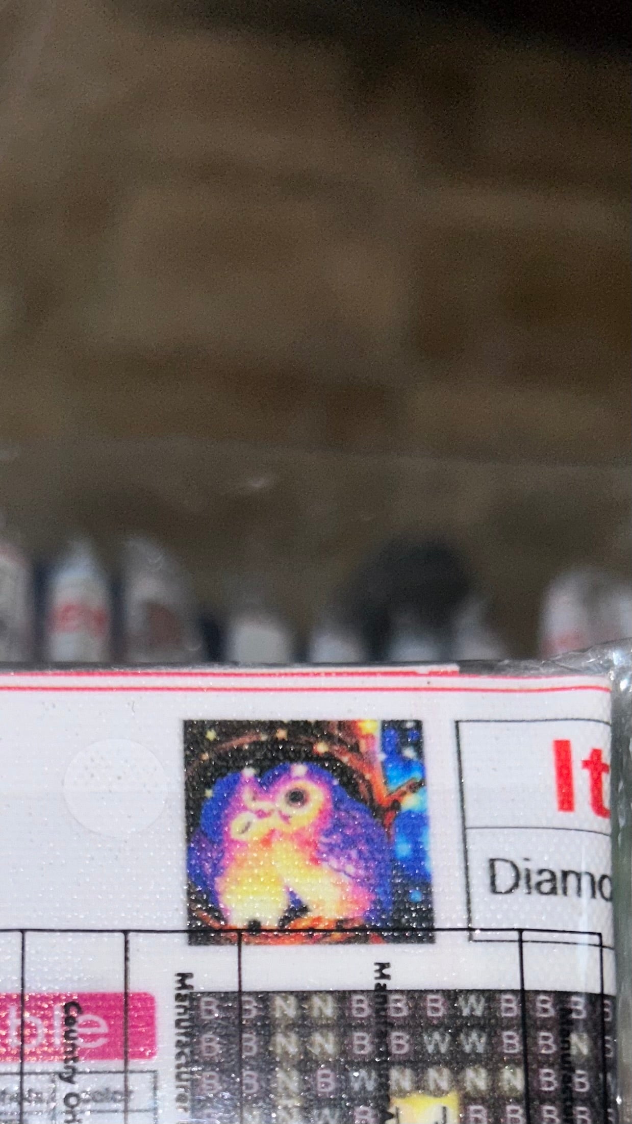 New in package Diamond Art kits 7.87x7.87  looks like Owls