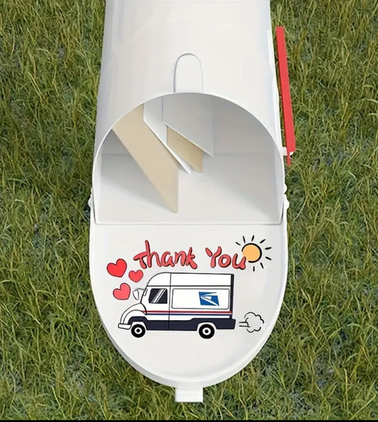 Thank you for postal worker decal