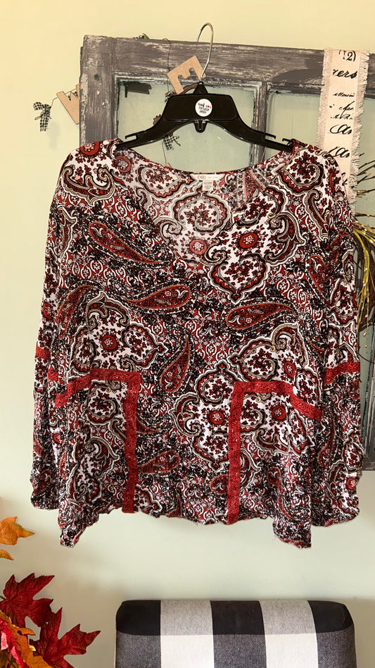 Women’s top size 18/20 With stretch