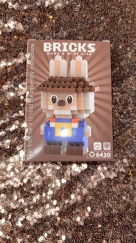 Labubu Building Blocks Set