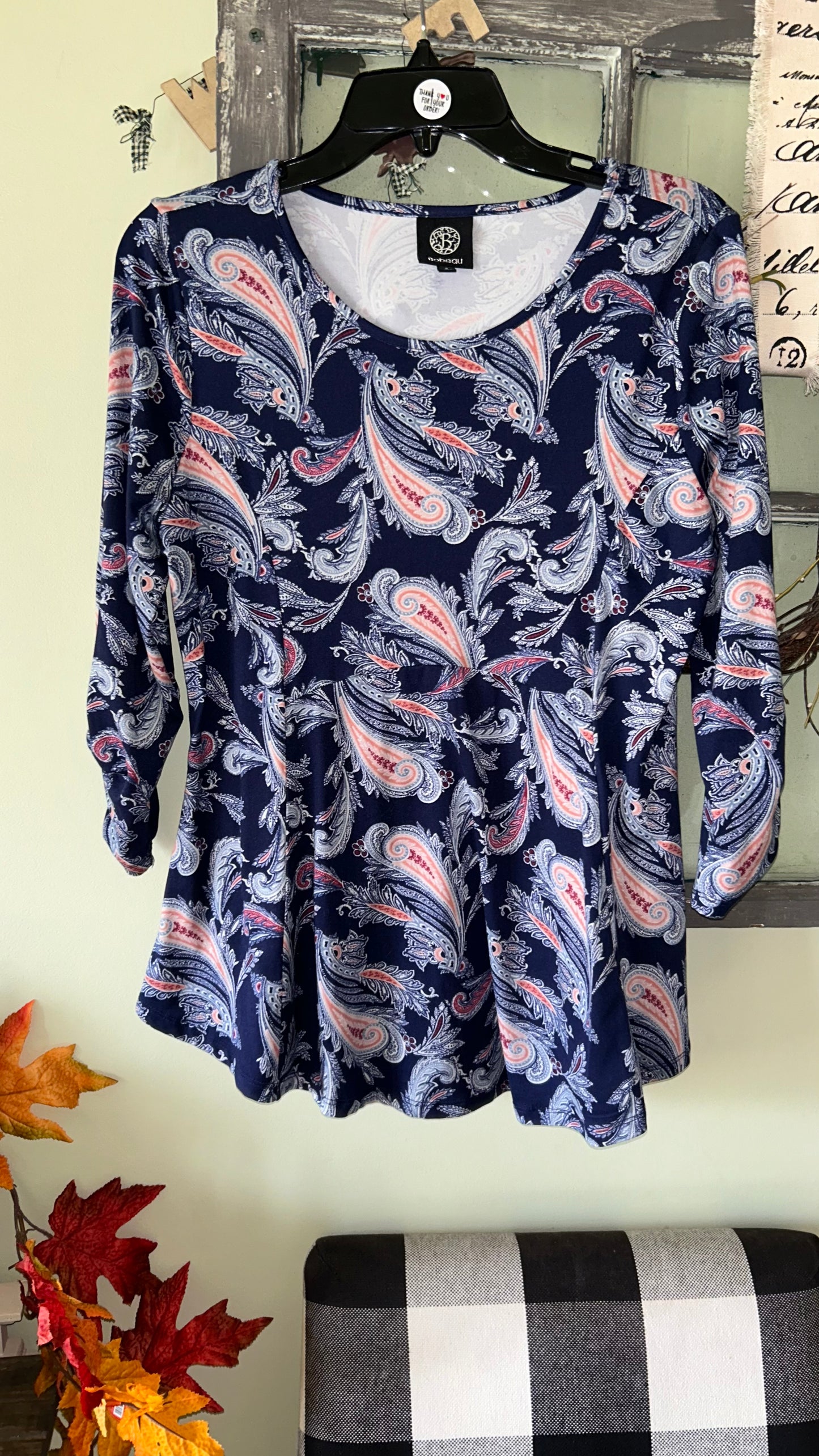 Women’s size small top with Stretch