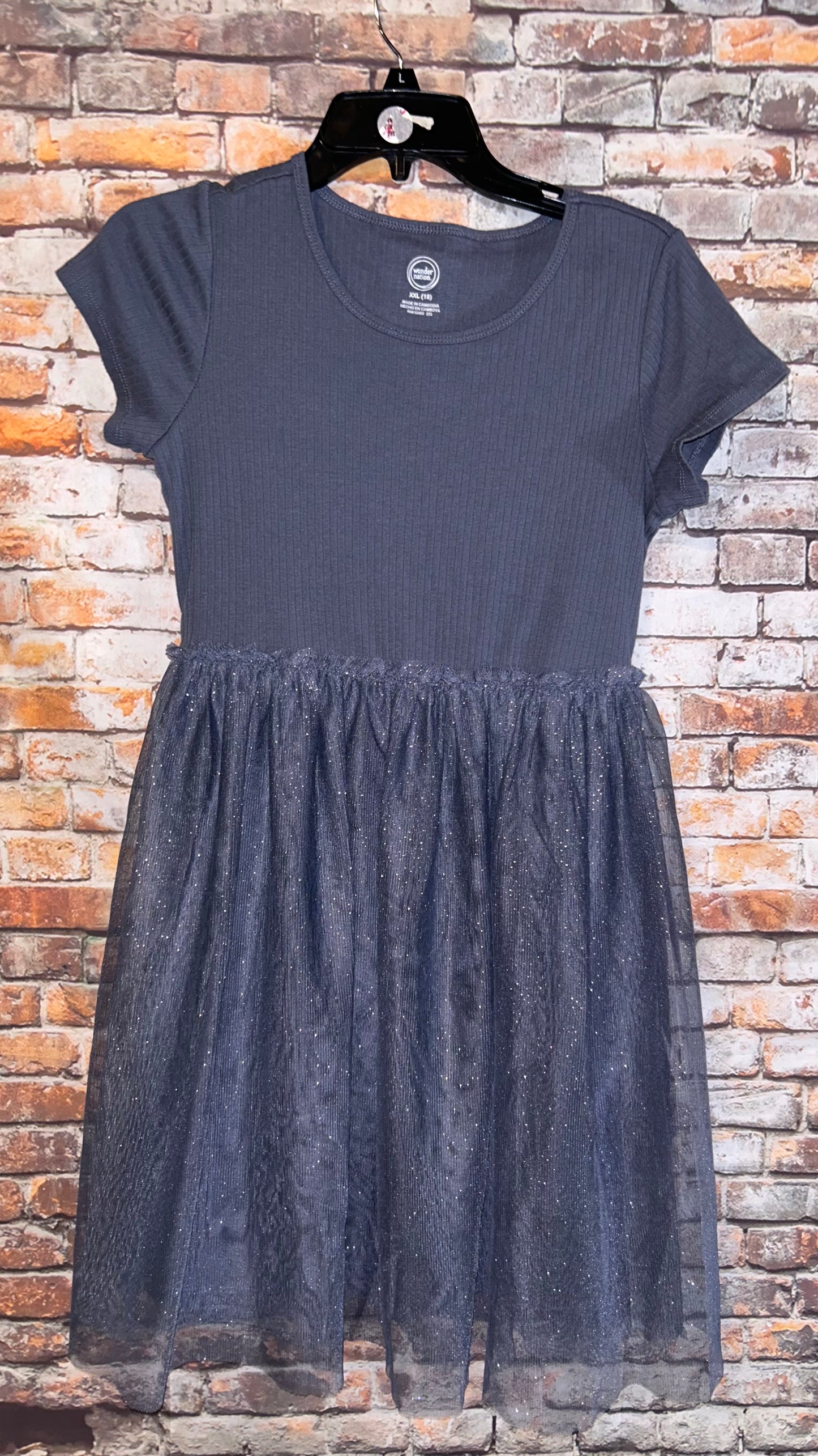 Youth girls dress size 18 fits like a 16 with stretch