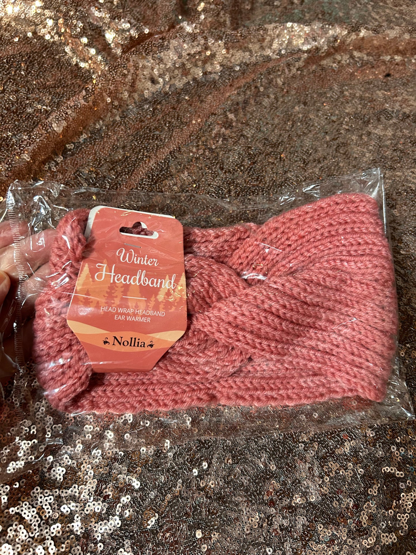 Womens Warm comfortable Headband with stretch