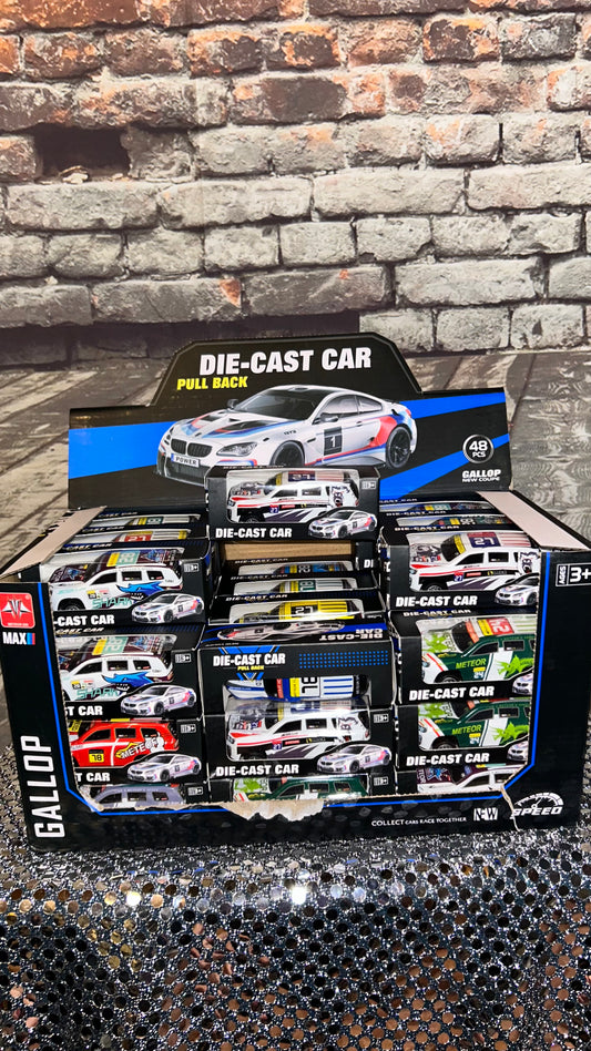 Pull back Random Die cast Car