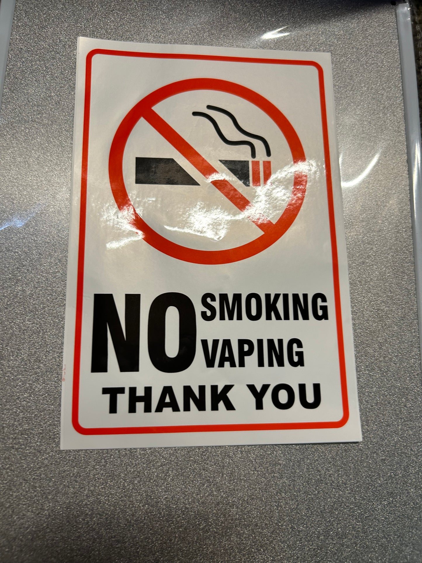 Decal sign for home or business