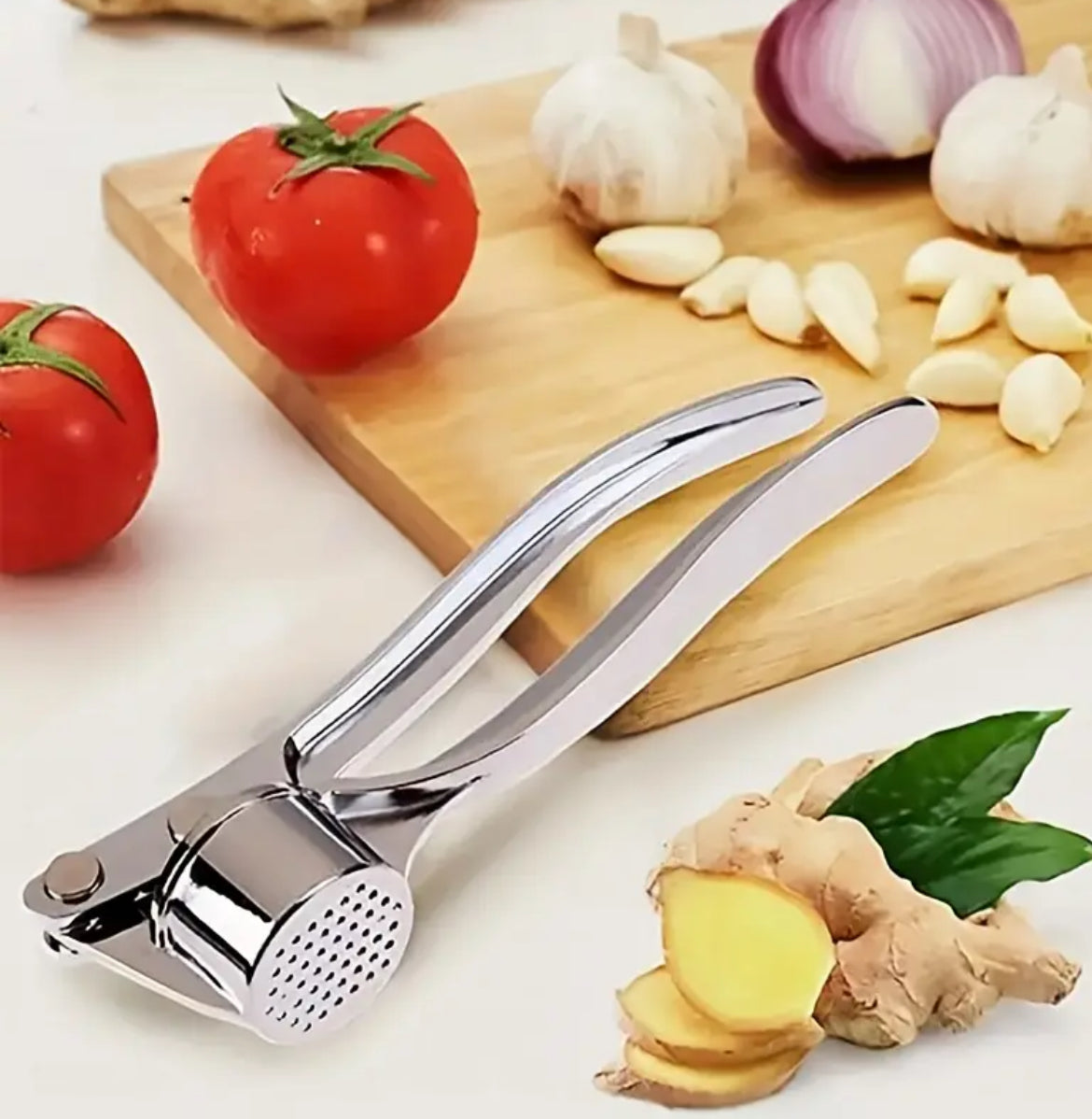Heavy Duty Garlic Crusher