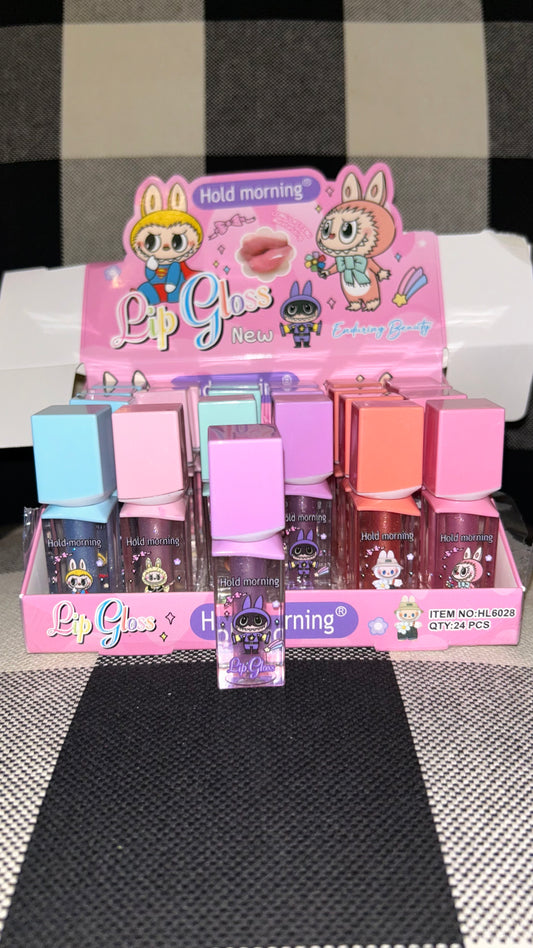 Labubu Lip Gloss (purple Lid)