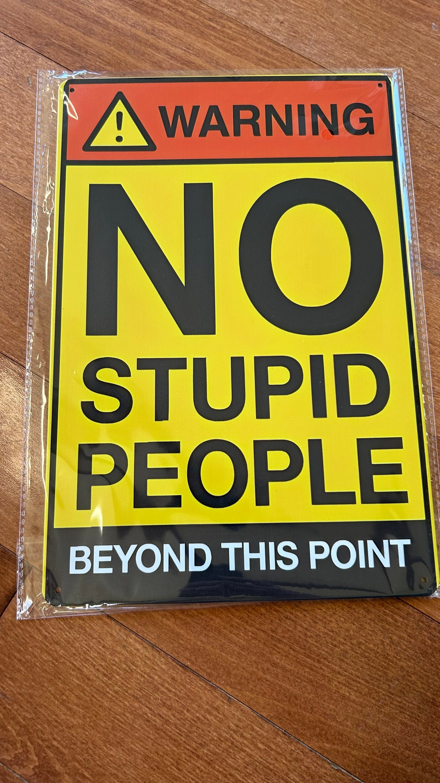 Metal Tin Decor Sign 8x12