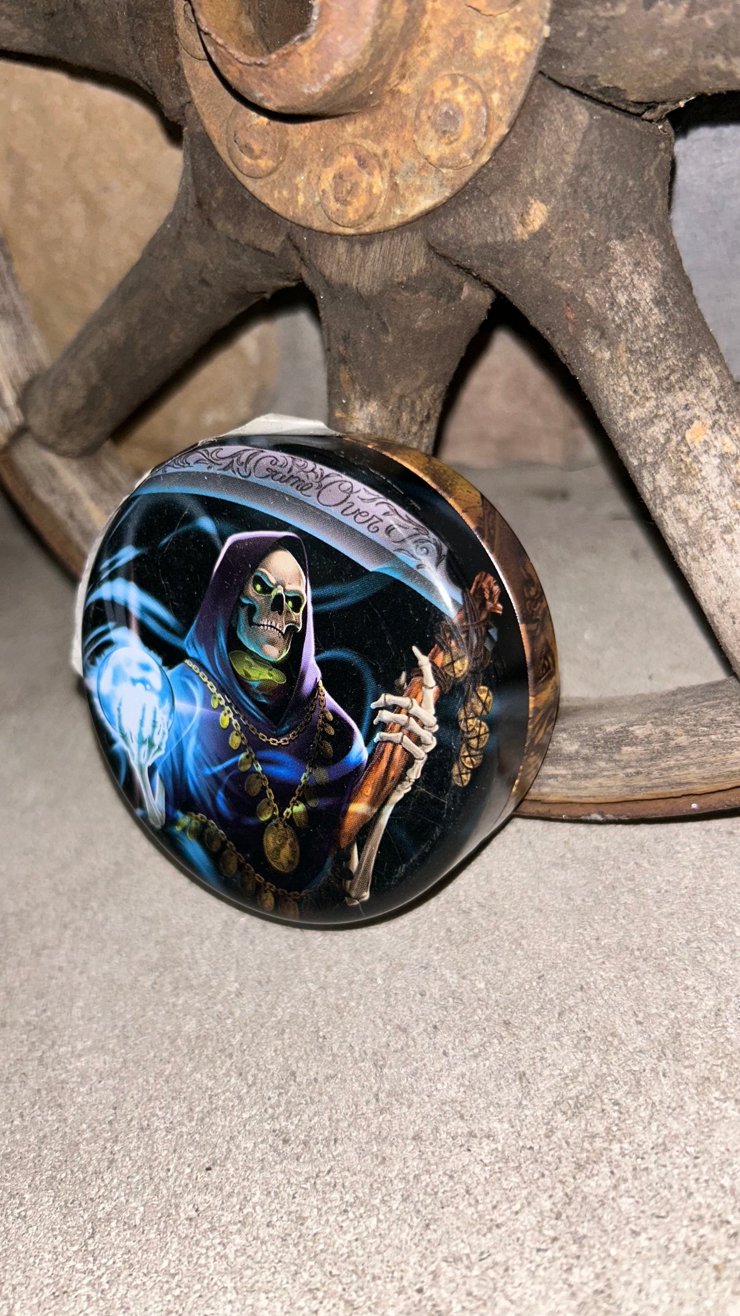 Tin Safety Medicine - Etc Container Child Resistant