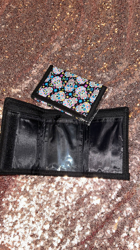 New foldable Skull Wallets