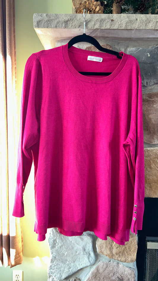 Women’s size 3x top fits like a 1x roomy with stretch