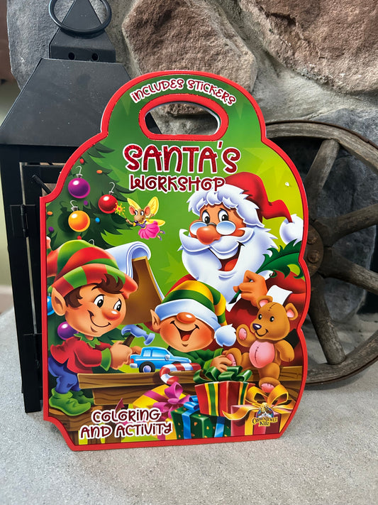 Holiday Sticker and Coloring Book