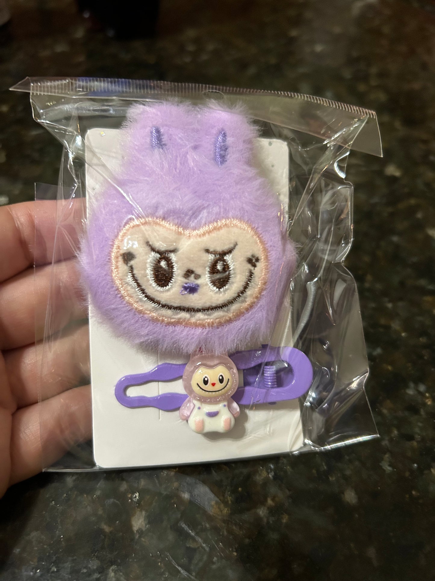 Labubu Hair clip set
