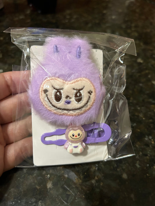 Labubu Hair clip set