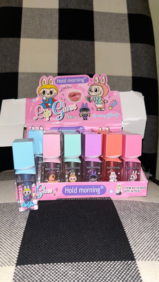 Labubu Lip Gloss (Blue Lid)