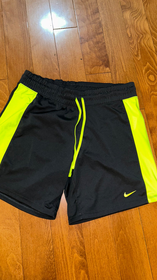 Women’s size small with stretch shorts