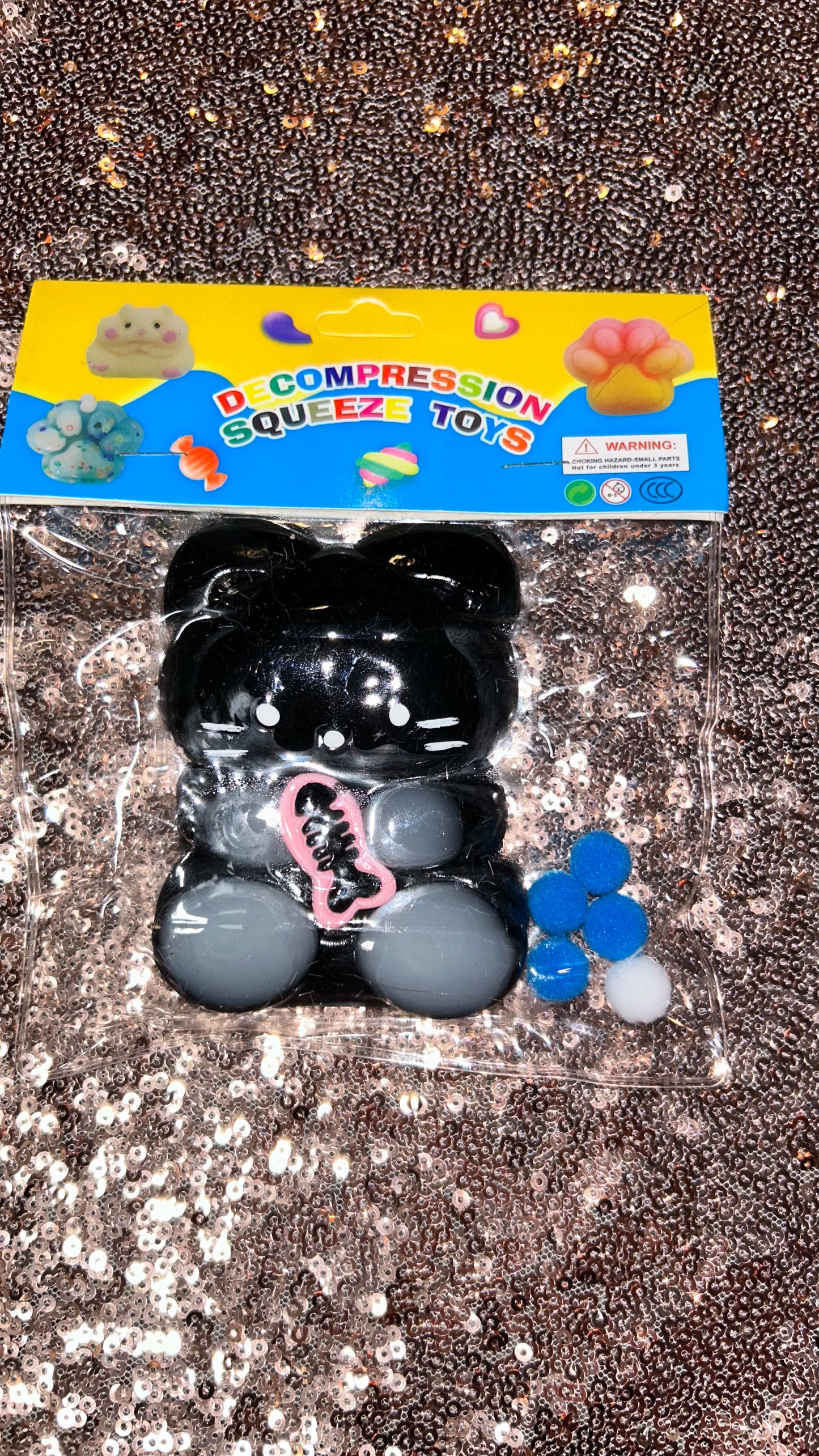 Cat Squishy has fur on it too