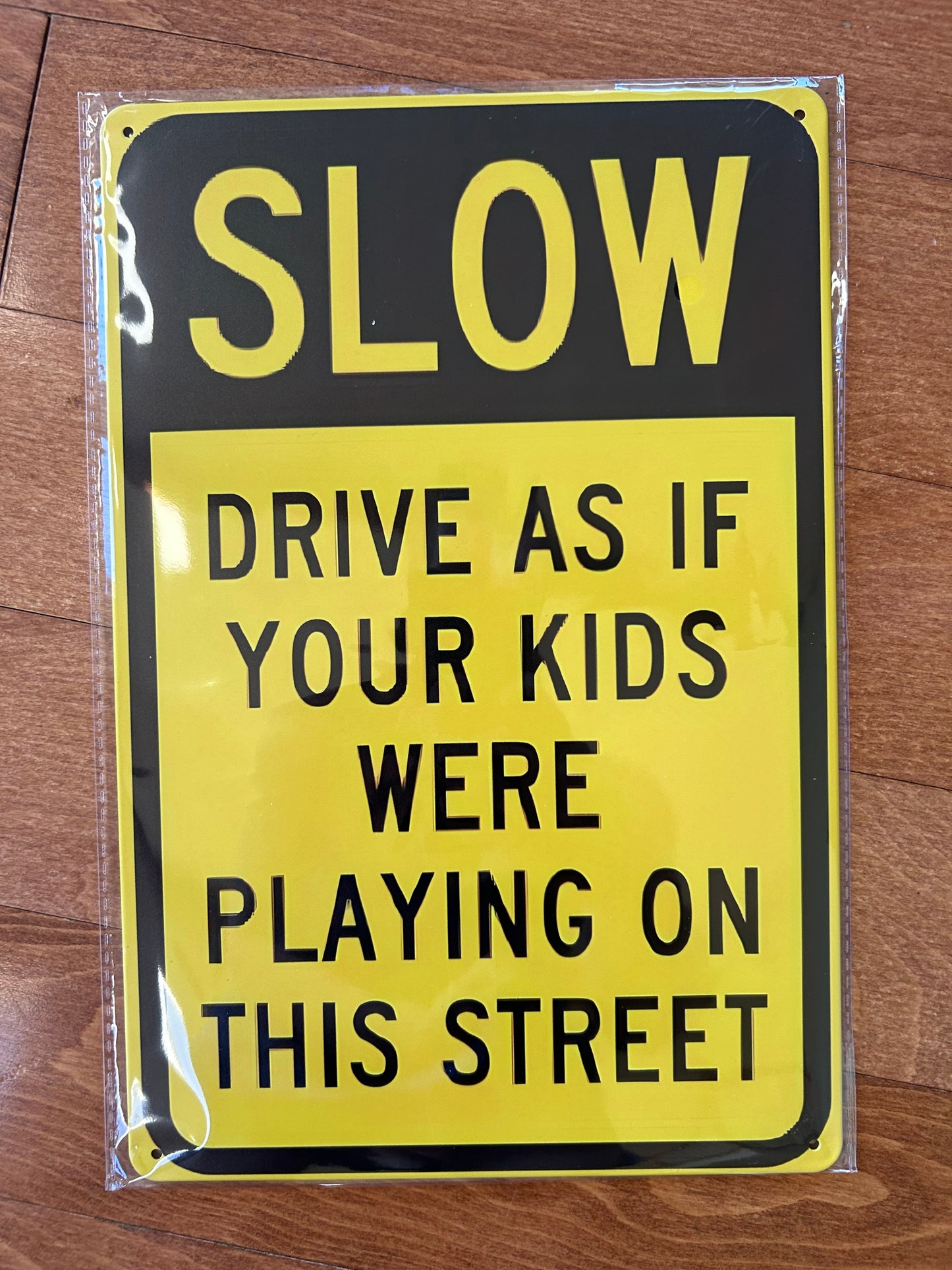 Metal Tin Decor Sign 8x12