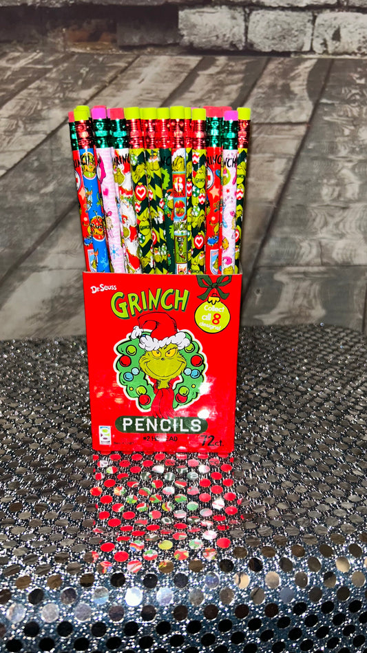 Random Grinch Pencil