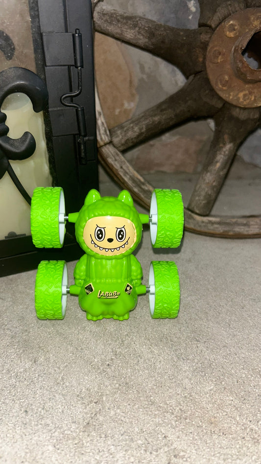 Labubu Stunt Car Vehicle Roll 180’ Flip